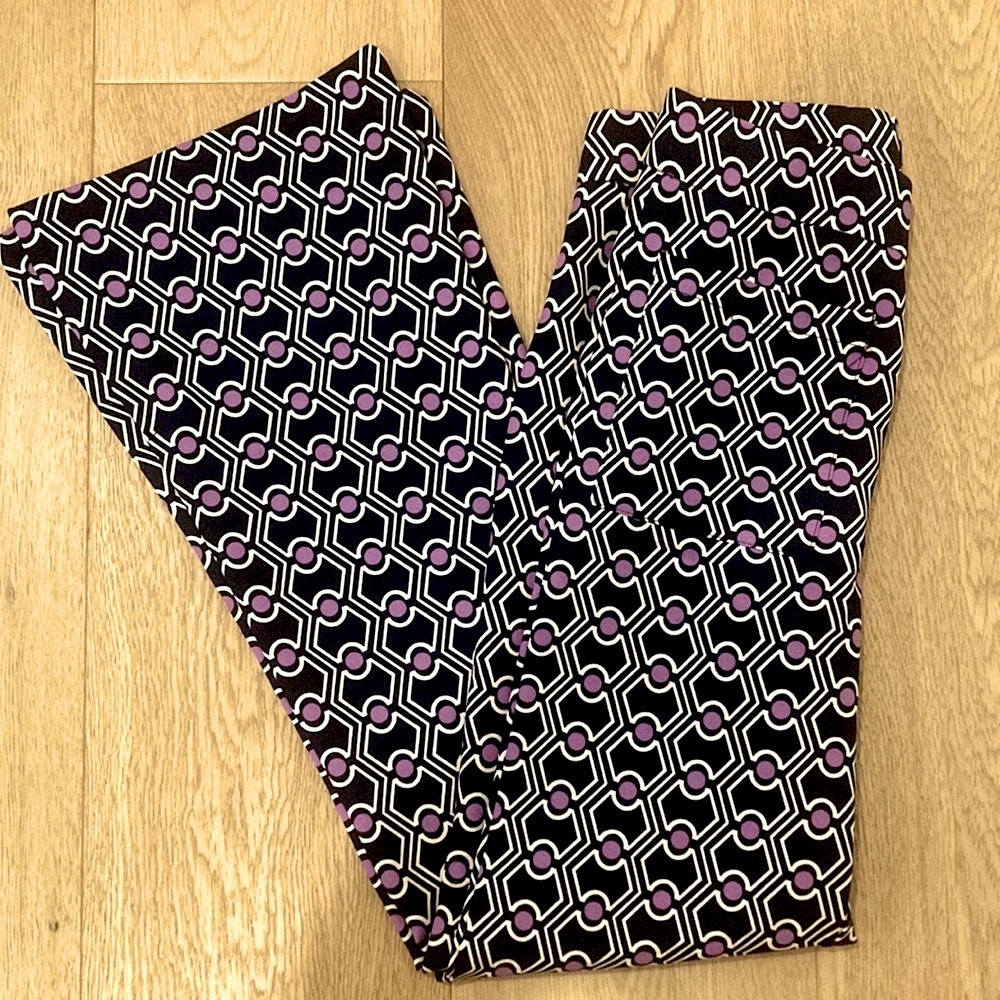 Zara Geometric Print Pants XS